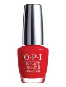 Infinite Shine Unequivocally Crimson Neglelakk Sminke Red OPI