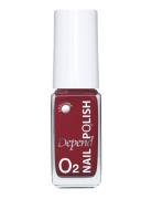 Minilack Oxygen Färg A784 Neglelakk Sminke Red Depend Cosmetic