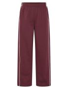 Pcchilli Hw Wide Sweatpants D2D Bc Bottoms Sweatpants Burgundy Pieces