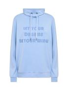 Sc-Banu Tops Sweat-shirts & Hoodies Sweat-shirts Blue Soyaconcept