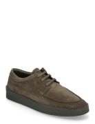 Biatom Lace Shoe Suede Mokasiner Lave Sko Brown Bianco