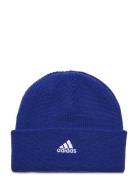 Lk Beanie Accessories Headwear Hats Beanie Blue Adidas Performance