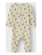 Nbngayo Guk Ls Slim Suit Lil Pyjamas Sie Jumpsuit Beige Lil'Atelier