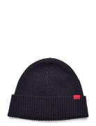 Xola Accessories Headwear Beanies Navy HUGO