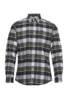 Barbour Valley Tailored Checked Shirt Designers Shirts Casual Khaki Gr...