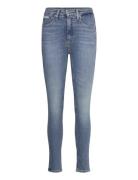 High Rise Skinny Bottoms Jeans Skinny Blue Calvin Klein Jeans