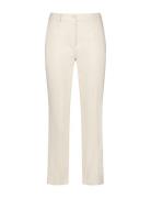 Pant Cropped Bottoms Trousers Straight Leg Cream Gerry Weber