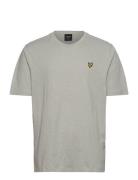 Slub T Shirt Tops T-shirts Short-sleeved Grey Lyle & Scott