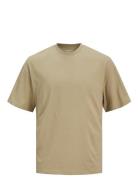 Jjebradley Tee Ss O-Neck Noos Tops T-shirts Short-sleeved Beige Jack &...