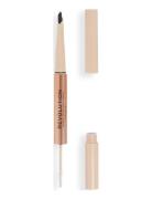 Revolution Fluffy Brow Filter Duo Granite Øyebrynsblyant Sminke Black ...