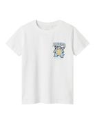 Nkmjatin Pokemon Nreg S Top Box Sky Tops T-shirts Short-sleeved White ...