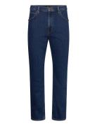 Brooklyn Straight Bottoms Jeans Regular Navy Lee Jeans