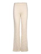 367 01 Gina Trousers Bottoms Trousers Flared Cream Ida Sjöstedt