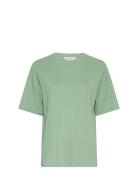 Mschmelea Icon Tee Tops T-shirts & Tops Short-sleeved Green MSCH Copen...