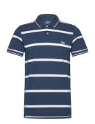 Pique Polo Tops Polos Short-sleeved Navy Lee Jeans