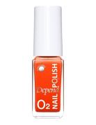 Minilack Oxygen Färg A792 Neglelakk Sminke Red Depend Cosmetic