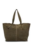 Suede Veg Aubrey Bag Bags Small Shoulder Bags-crossbody Bags Khaki Gre...