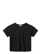 Zikasy T-Shirt Tops T-shirts Short-sleeved Black Sofie Schnoor Young