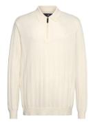 Maklint Z Heritage Tops Knitwear Long Sleeve Knitted Polos Cream Matin...