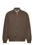 Zip Through Overshirt Tynn Jakke Brown Lindbergh