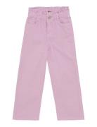Wide Pants Bottoms Jeans Wide Jeans Pink Daily 7