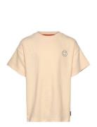 Tnd Thunderbolt Tops T-shirts Short-sleeved Beige TUMBLE 'N DRY