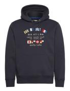 Graphic Sweat Hoodie Designers Sweat-shirts & Hoodies Hoodies Navy GAN...