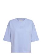 Cmmuse-Tee Tops T-shirts & Tops Short-sleeved Blue Copenhagen Muse