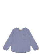 Nmmdias Ls Top Lil Tops T-shirts Long-sleeved T-shirts Blue Lil'Atelie...