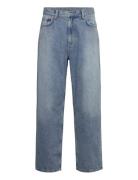 Galaxy Loose Straight Jeans Bottoms Jeans Relaxed Blue Weekday