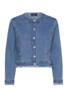 Cwelda - Jacket Dongerijakke Denimjakke Blue Claire Woman