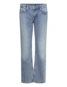 Arrow Low Straight Jeans Bottoms Jeans Straight-regular Blue Weekday