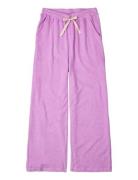 Naram Knitted Pants Pyjamas Purple Bongusta