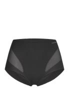 Sculpted Firm Mesh Brief Lingerie Panties High Waisted Panties Black C...