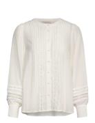 Fqsweetly-Shirt Tops Blouses Long-sleeved Cream FREE/QUENT