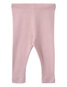 Rib Leggings Maddy Bottoms Leggings Pink Wheat