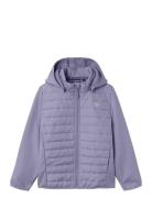 Nknmio Hybrid Jacket Fo Tb Fôret Jakke Purple Name It