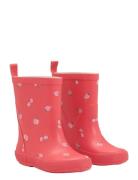 Wellies W. Aop Shoes Rubberboots High Rubberboots Red CeLaVi