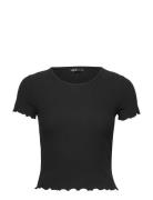 Onlemma S/S Short Top Noos Jrs Tops T-shirts & Tops Short-sleeved Blac...