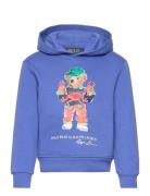 Polo Bear Fleece Hoodie Tops Sweat-shirts & Hoodies Hoodies Blue Ralph...