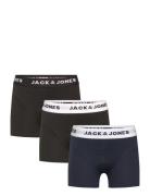 Jacbasic Trunks 3 Pack Jnr Night & Underwear Underwear Underpants Blac...