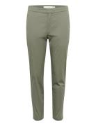 Annaleeiw Long Pant Bottoms Trousers Chinos Green InWear