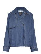 Mableiw Minona Short Coat Dongerijakke Denimjakke Blue InWear