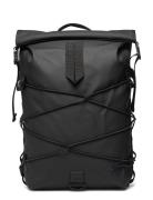 Trail Cord Rolltop Backpack W3 Ryggsekk Veske Black Rains