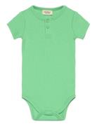 Body Ss Bodies Short-sleeved Green MarMar Copenhagen