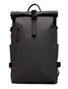 Rolltop Rucksack Large W3 Ryggsekk Veske Grey Rains