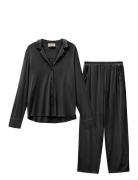 Ego Soft Set Pyjamas Black A Part Of The Art