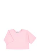 Cropped T-Shirt Tops T-shirts Short-sleeved Pink Gugguu