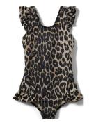 Ginask Swimsuit Badedrakt Badetøy Brown Sofie Schnoor Baby And Kids