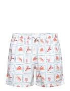 Maillot Lobster Badeshorts White Maison Labiche Paris